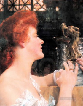 Hora Arte - hora dorada Romántico Sir Lawrence Alma Tadema